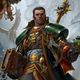 Eisenhorn, agent of the Ordo Xenos, in his “younger” days.